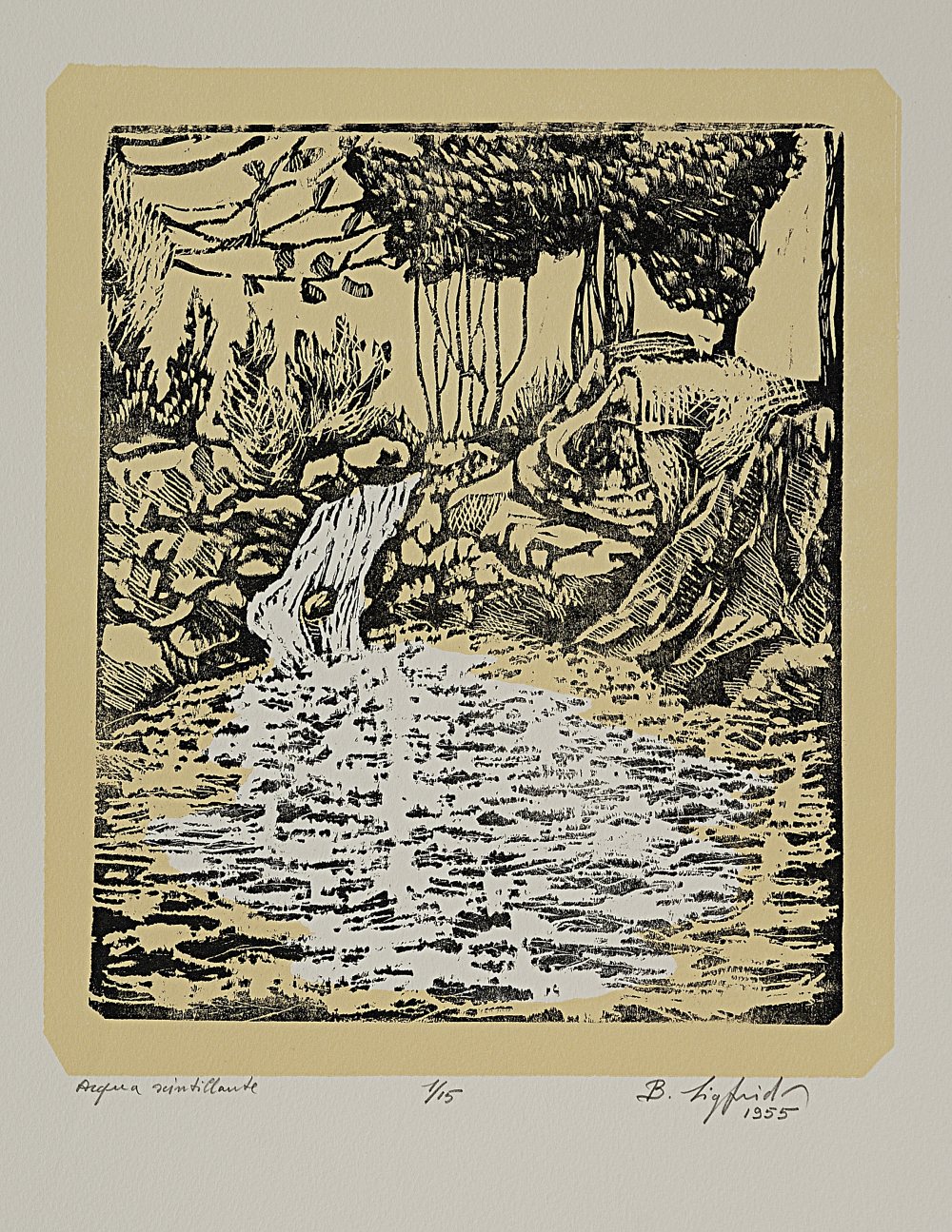 Acqua scintillante-Fondo BAV.