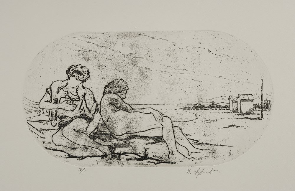 Luglio - acquaforte