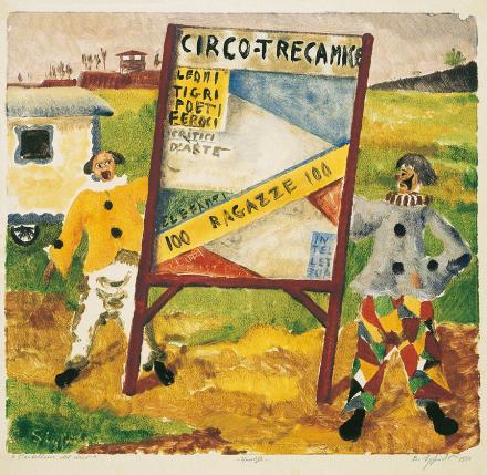 Cartellone del circo, 1950